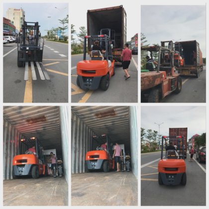 中国製自動ディーゼルフォークリフト