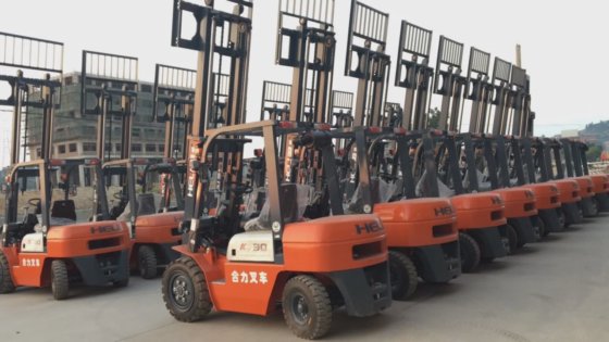 中国製自動ディーゼルフォークリフト