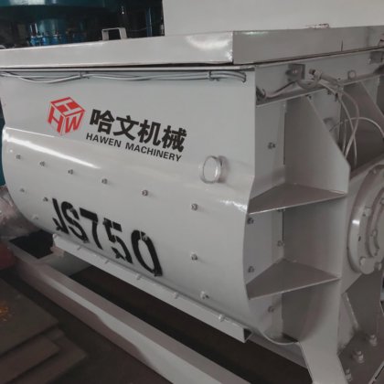 Js500 Js750 Js1000 ブロック機用ツインシャフトコンクリートミキサー