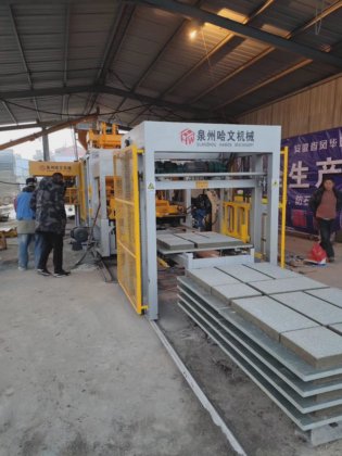 コンクリート舗装タイルレンガブロック製造機