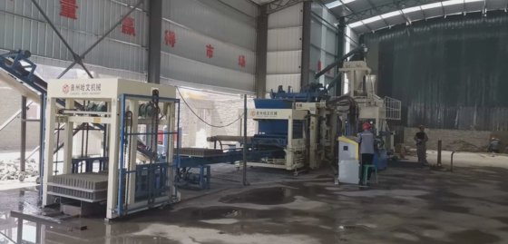 Continuous Brick Extruder Qt Series