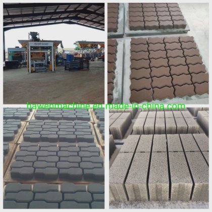 コンクリートセメント石工用中空固体ブロックおよびレンガ製造機