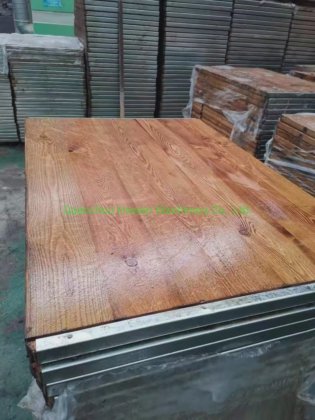 コンクリートブロックレンガ舗装機用の木製バンブーファイバーパレット