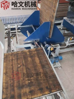 コンクリートブロックレンガ舗装機用の木製バンブーファイバーパレット