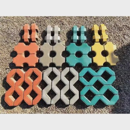 中国の直営工場の道路景観舗装ブロック石製造機械