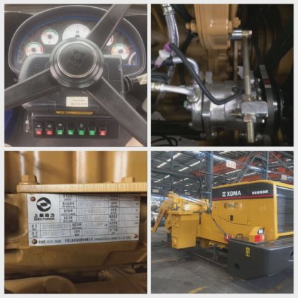 エックスジーエムジー フロントエンドホイールローダー 集積物の積み込み用