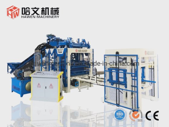自動カラー舗装ブロック製造機、油圧圧縮セメントレンガ製造機、サーボモーター振動付き中空ブロック機、工場価格