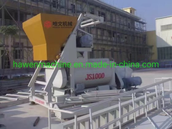 コンクリート混合およびレンガ製造プラント用モルタルミキサー