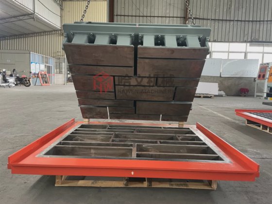 大型コンクリートスラブ舗装石型枠 パーヴァー製造機用