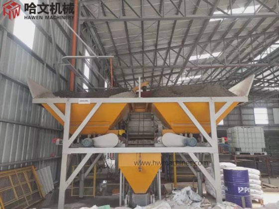 アフリカ向けの耐久性のある建設用自動舗装石ブロックセメントレンガ製造機