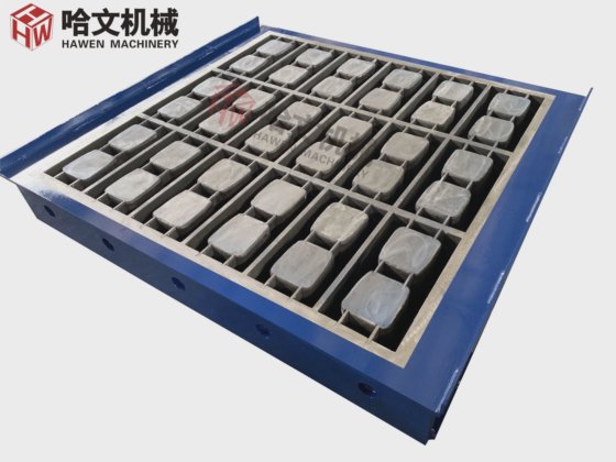 セメントレンガ舗装ブロック型 テーブル振動ブロック成形機用