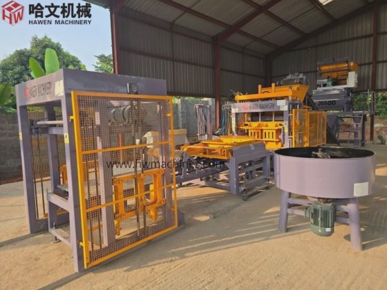 環境に優しい重耐久性の油圧全自動ブロック製造機 緑の建設用