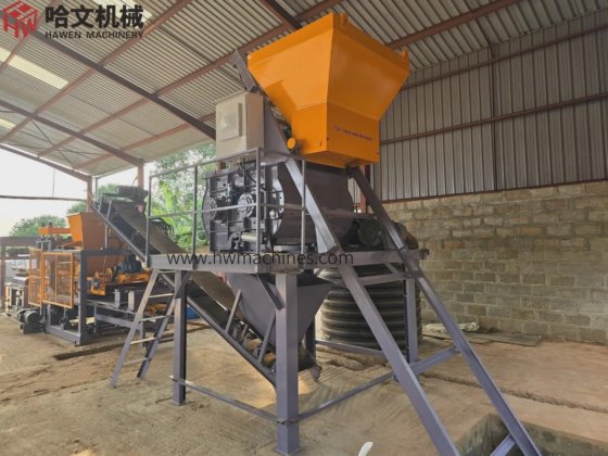 環境に優しい重耐久性の油圧全自動ブロック製造機 緑の建設用