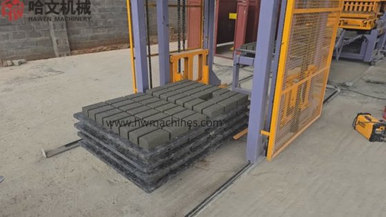 環境に優しい重耐久性の油圧全自動ブロック製造機 緑の建設用