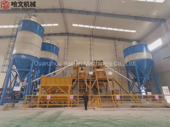 建設用セメントサイロによるセメントフライアッシュの保管