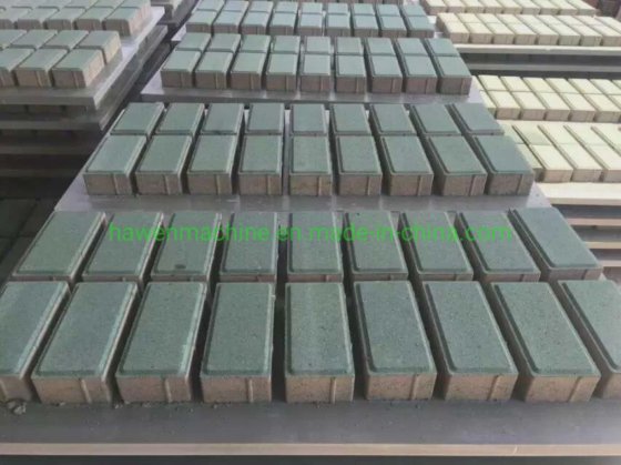 前面ジグザグユニパバー長方形舗装機