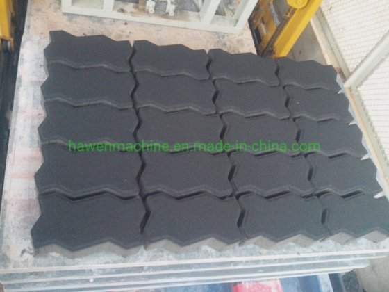 前面ジグザグユニパバー長方形舗装機