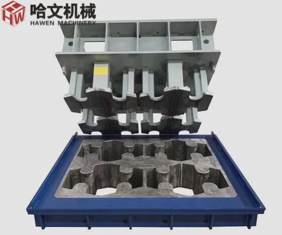 壁用レンガ舗装ブロック型枠 コンクリート中空ブロック 固形レンガ製造機