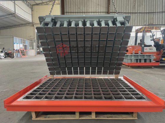 壁用レンガ舗装ブロック型枠 コンクリート中空ブロック 固形レンガ製造機