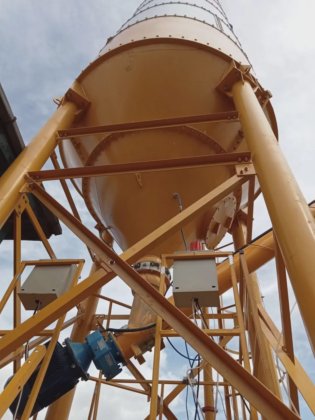 組立式ボルト付きセメントサイロ ミキシングプラント用