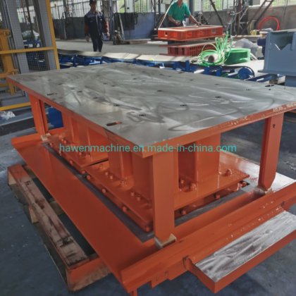 コンクリートブロック舗装石縁石製造機用のインターロッキングパーヴァーモールド