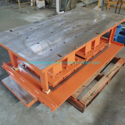 コンクリートブロック舗装石縁石製造機用のインターロッキングパーヴァーモールド