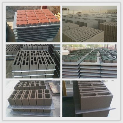 コンクリートブロック製造機用PVCパレットの生産ボード