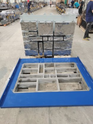 コンクリートブロック型枠 インターロッキング舗装型枠 サウジアラビアでのホットセール