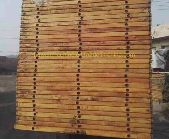 コンクリートブロックレンガ舗装機用木製パレット