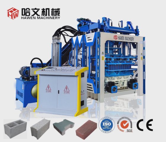 ドイツの技術による中空レンガ舗装インターロックブロックセメントレンガ製造機