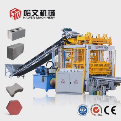 フィリピンで販売されているコンクリートハローブロックレンガ舗装石製造機