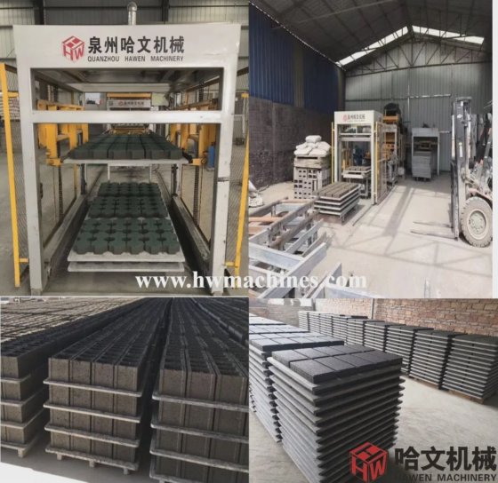 環境に優しく高品質なフルオートマチックコンクリートブロック製造機 Qt6-15