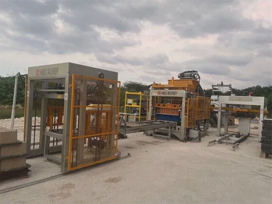 中国のコンクリート石畳舗装用パブリック製造機