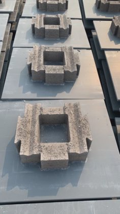 安価な中国のコンクリートソリッドハローパバー煉瓦ブロック製造機の販売工場価格