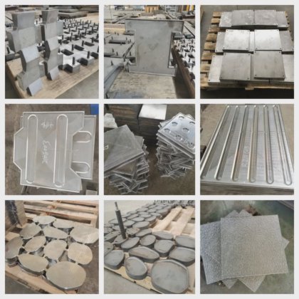 コンクリート石畳型枠 ブロック機用