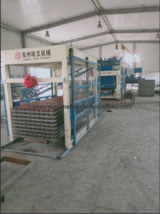 ドイツの技術による建設機器、全自動コンクリートブロック製造機、レンガ製造機、舗装製造機、サーボ振動