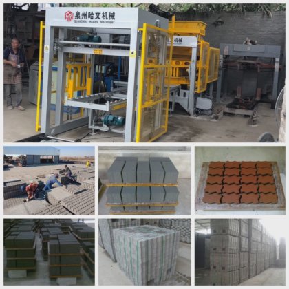 高生産性Qt7-15自動油圧コンクリートブロック製造機