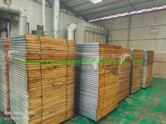 レンガ製造機用の生産パレット