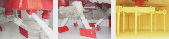 コンクリート混合プラント プラネタリーミキサー