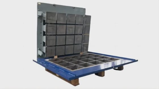 バングラデシュのコンクリートブロック機械の型