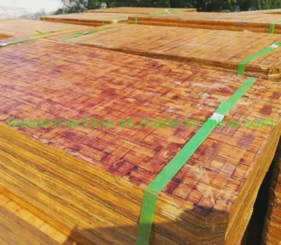 コンクリートブロック、レンガ、パーヴァー製造機用の竹合板パレットボードプレート