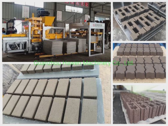 チリの自動セメントブロックおよびレンガ製造機械