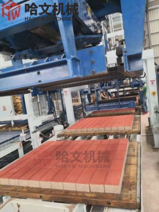 コンクリートブロックレンガ舗装機械使用木製ボード