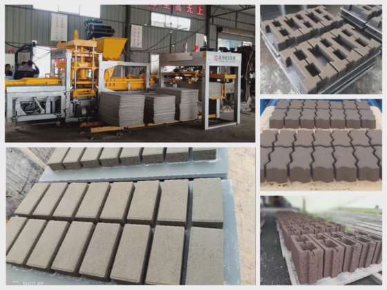 電動ブロック成形機