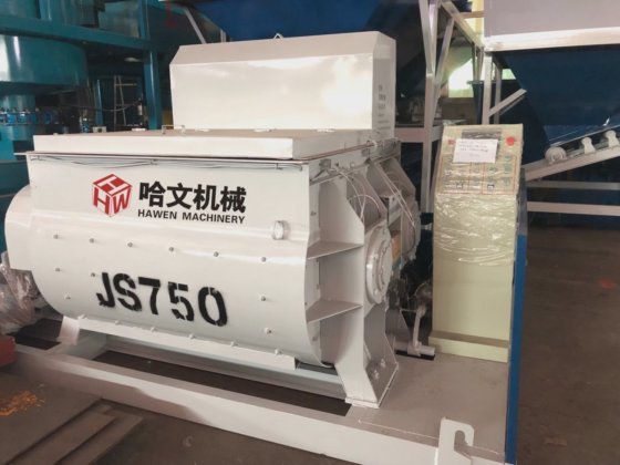 ブロック、レンガ、パバー製造プラント用の耐久性のある高品質コンクリートミキサー