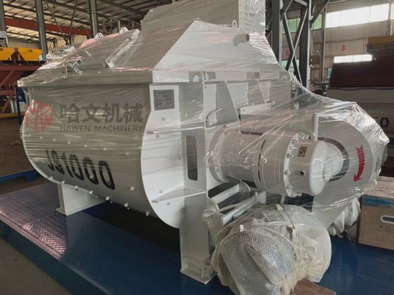 ブロック、レンガ、パバー製造プラント用の耐久性のある高品質コンクリートミキサー