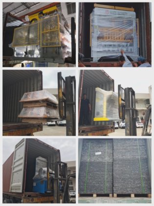 自動コンクリートブロック製造設備