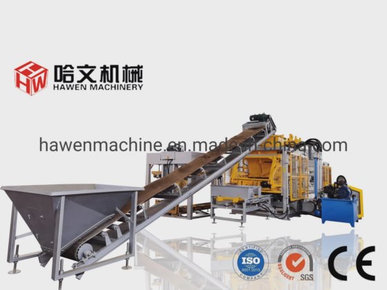 ドイツ技術の自動ブロック製造機のベストセラーセメント製品機械