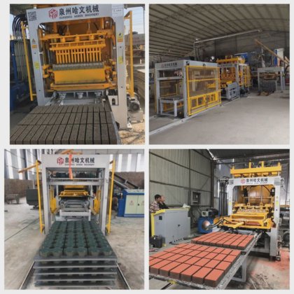 振動油圧モーター空洞レンガブロック製造機インターロック舗装機