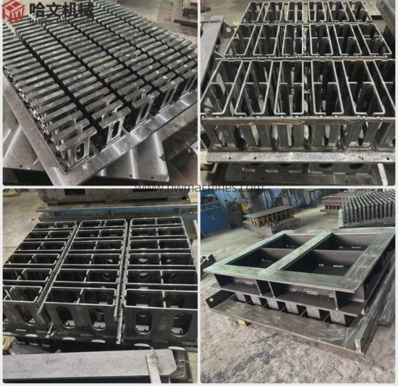 高品質の多用途で長寿命のコンクリート中空ブロック型枠、セメントブロックレンガ舗装製造機用鋼型枠